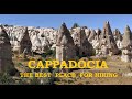 Cappadocia.Uchisar, Velley Pigeon, Velley Love/Kapadokija.Učisara, Baložu ieleja, Mīlestības ieleja