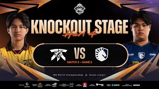 [ID] M6 Knockout Stage Hari 4 | FNATIC ONIC PH VS TEAM LIQUID ID | Game 2