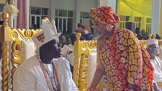 OONI OF IFE'S OLORI ADERONKE'S ENDEARING SPEECH AT THE QUEEN MOREMI AJASORO BEAUTY PAGEANT