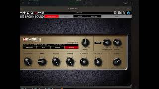 #Nembrini’s Mrh159 amp sim demo#brown sound#Eddie Van Halen