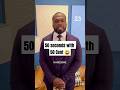 50 seconds with 50 Cent