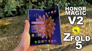 Samsung Z Fold 5  VS. Honor Magic V2 - Which One To Get? ||🙄