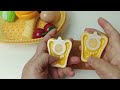 cutting vegetables fruits and seafood切割蔬菜水果海鮮 satisfying toys video cuttingfun vegetables