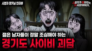 【무서운이야기 실화】 충격적인 영업사원 직업괴담 남자만 노리는 소름끼치는 사이비ㅣ망키님 사연ㅣ돌비공포라디오ㅣ괴담ㅣ미스테리 인터뷰ㅣ시청자 사연ㅣ공포툰ㅣ오싹툰ㅣ공포썰