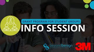 Grant Program for Student Groups Info Session (October 2022)