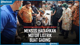 Gading Difabel Pekalongan Bahagia Dapat Bantuan Motor Listrik dari Risma