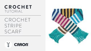 Crochet the Crochet Stripe Scarf