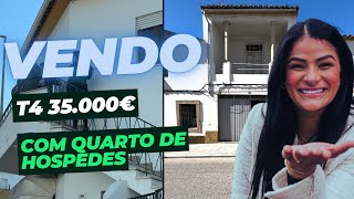VENDO CASA T4 35.000€ EM PORTUGAL 🇵🇹 Ami: 20820