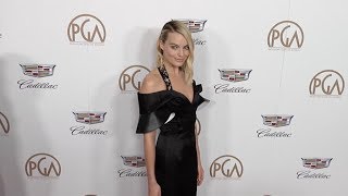 Margot Robbie at the 2018 Producers Guild Awards Red carpet