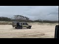 JMACX 6x6 at Moreton Island