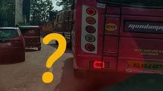 Kerala private bus extreme driving skills, overtake, and race.