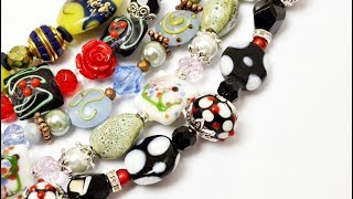 New At JJB: Meet The Lampwork Bead Strands!