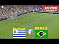 🔴EN VIVO: URUGUAY vs BRAZIL I CUARTOS DE FINAL COPA AMÉRICA 2024 I eFOOTBALL PES 21 GAMEPLAY