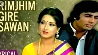 Rimjhim gire sawan | বৃষ্টির গান | Manzil | Amitabh Bachchan | Moushumi Chatterjee | Kishore Kumar