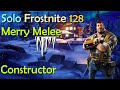 Solo Frostnite 128 Merry Melee - Insane Fog!!! (Full Run 2022 as Constructor) - Fortnite StW