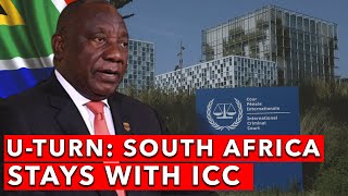 South Africa make U-turn on decision to leave Int'l court