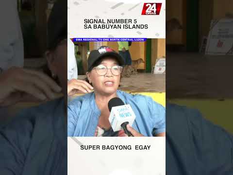 Signal number 5 sa Babuyan Islands #shorts 24 Oras