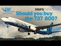 Should you buy the 737-800 for Microsoft Flight Simulator? #shorts