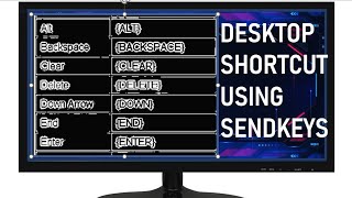 What are the functionalities & usabilities of SendKeys in VBScript ? | code is given in description