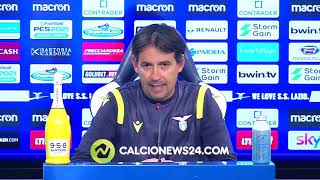 Inzaghi pre Fiorentina-Lazio: “Domani match importantissimo, Fiorentina in forma”
