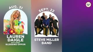 2024 Umpqua Bank Concert Series at the Washington State Fair - Aug. 30 - Sept. 22 in Puyallup