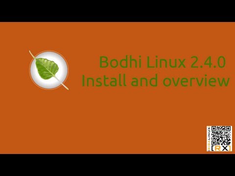 Bodhi Linux 2.4.0 install and overview | the Enlightened Linux
Distribution