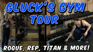 Gluck's Garage Gym Tour 2021 | Rogue Fitness, Titan Fitness, Rep Fitness & More!