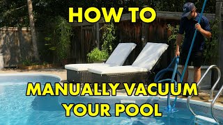 How To Manually Vacuum Your Swimming Pool | Step-by-Step Guide by Mirage Pools