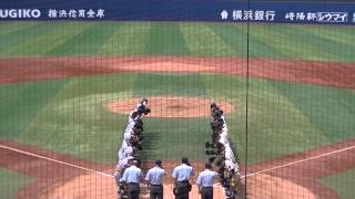 【試合終了】神奈川県夏季大会準々決勝 桐蔭学園vs慶應義塾