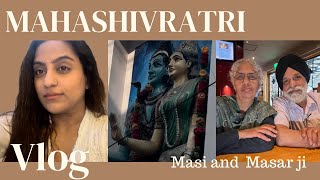 Mahashivratri vlog - introducing my masi and Masar ji - | Vriti khanna