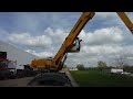 liebherr mobile material handler a934 litronic operational test