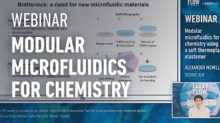 WEBINAR | Modular microfluidics for chemistry, a short review by Alexander McMillan