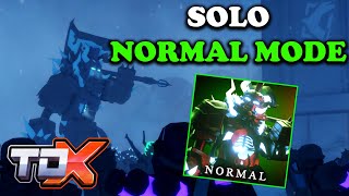 SOLO Normal mode in Chapter 2 TDX Christmas event! | Roblox Tower Defense