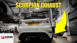 Fiesta ST 180 - Fitting Scorpion Resonated Exhaust