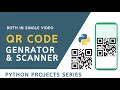Qr code generator in python | Qr code scanner using python | Python projects for beginners