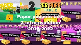 Paper puppets take 2 intro evolution 2015-2022