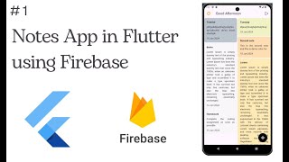📓 Introduction to Flutter Notes App Tutorial - 1 📱