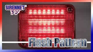 Flash Pattern: Whelen 900 Series Linear Super-LED Lighthead