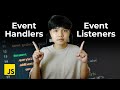 Event Handlers vs Event Listeners in JavaScript 👨‍💻💯