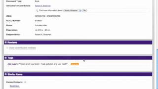 WorldCat Local - Basic Search