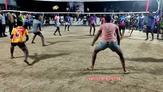 Latheri | vs | puttuthakku | best fighting match 👆 | #vollyball | Vellore sports 🔥🏐