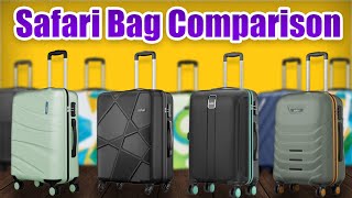 Safari Trolley Bag Comparison India 2025 (Best Safari Trolley Bag In India)