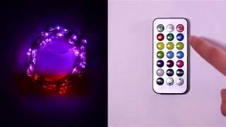 Homestarry LED Fairy Lights Battery Powered Multi Color