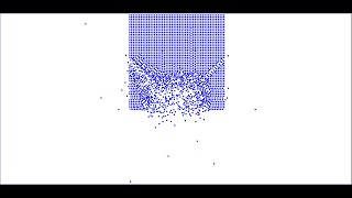 Javascript physics: momentum law
