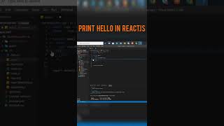 #beginners #coding #program #programing #reactjstutorial #reactjs #helloworld #coder #vscode #code