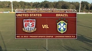 U-17 MNT vs. Brazil: Full Game - Dec. 13, 2013