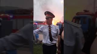 пожар в душанбе(1.05.2021) взрыв заправка