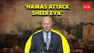 Breaking: 'Hamas has US hostages,' Biden Reveals during interaction with Jews as War Continues