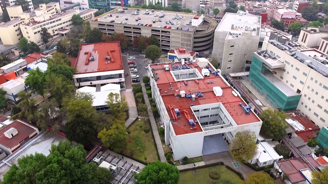 Hospital General De México A Través DJI Phantom 3 - YouTube