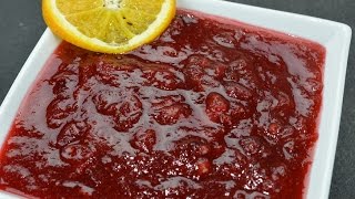 Salsa de Arándanos Para Acompañar Carnes